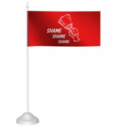 Флажки настольные - FATLINE