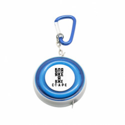 Рулетка-брелок Бля* яке я вже старе - FATLINE Рулетка-брелок Бля* яке я вже старе