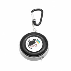 Рулетка-брелок Крыса Pray For Ukraine - FATLINE Рулетка-брелок Крыса Pray For Ukraine