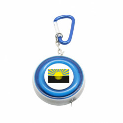 Рулетка-брелок Флаг Донецкой области - FATLINE Рулетка-брелок Флаг Донецкой области