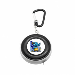 Рулетка-брелок Стич патриот Украины - FATLINE Рулетка-брелок Стич патриот Украины