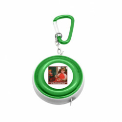 Рулетка-брелок Я ем всякую дрянь и смотрю чушь! - FATLINE Рулетка-брелок Я ем всякую дрянь и смотрю чушь!