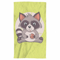Полотенце  (150см*100см) Raccoon with cookies  - FATLINE