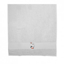 Полотенце 70х140 см Cuphead with a mug - FATLINE Полотенце 70х140 см Cuphead with a mug