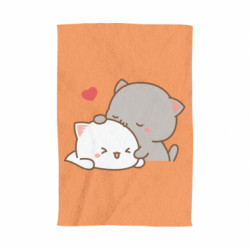 Полотенце Кот целует кошку - FATLINE Полотенце Кот целует кошку