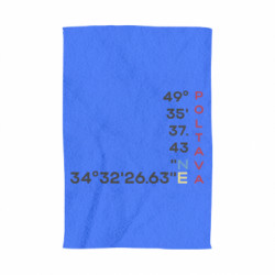 Полотенце Полтава Координаты - FATLINE Полотенце Полтава Координаты