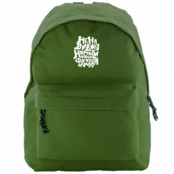 Рюкзак Compact Ненавижу надписи на футболках - FATLINE Рюкзак Compact Ненавижу надписи на футболках