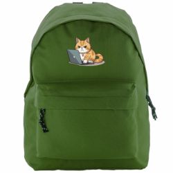 Рюкзак Compact Злая кошка за макбуком - FATLINE Рюкзак Compact Злая кошка за макбуком