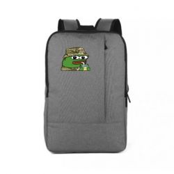 Рюкзак для ноутбука Пепе ВСУ - FATLINE Рюкзак для ноутбука Пепе ВСУ