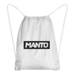 Рюкзак-мешок Манто лого