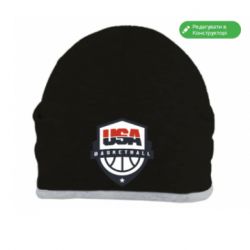 Шапка черная (L) USA basketball  - FATLINE