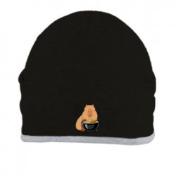 Шапка Капибара с лапшой - FATLINE Шапка Капибара с лапшой