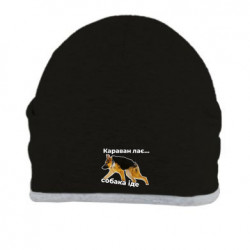 Шапка КАРАВАН ЛАЄ – СОБАКА ІДЕ - FATLINE Шапка КАРАВАН ЛАЄ – СОБАКА ІДЕ