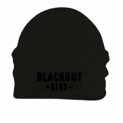 Шапка на флисе BLACKOUT CLUB Клуб "Блекаут"