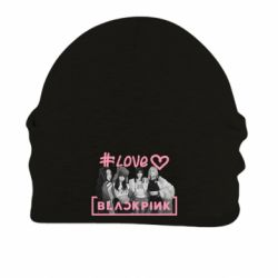 Шапка на флисе BlackPink poster - FATLINE Шапка на флисе BlackPink poster