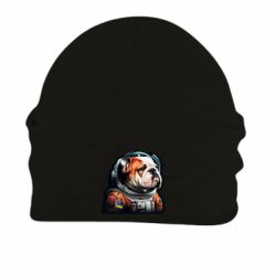 Шапка на флисе Бульдог космонавт - FATLINE Шапка на флисе Бульдог космонавт