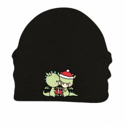 Шапка на флисе Драконы любовь - FATLINE Шапка на флисе Драконы любовь