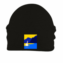 Шапка на флисе Гусь -где я? - FATLINE Шапка на флисе Гусь -где я?