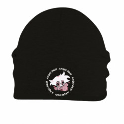 Шапка на флисе Hazbin Hotel Angel dust