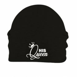 Шапка на флисе His Queen з короною - FATLINE Шапка на флисе His Queen з короною
