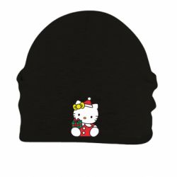 Шапка на флисе Kitty with present - FATLINE Шапка на флисе Kitty with present