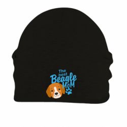 Шапка на флисе Лучшая мама бигля! - FATLINE Шапка на флисе Лучшая мама бигля!