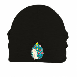 Шапка на флисе Новогодний ёж-ёлка - FATLINE Шапка на флисе Новогодний ёж-ёлка