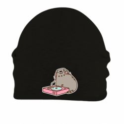 Шапка на флісі Pusheen and Music - FATLINE Шапка на флісі Pusheen and Music