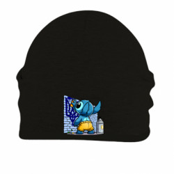 Шапка на флісі Стіч патріот України - FATLINE Шапка на флісі Стіч патріот України