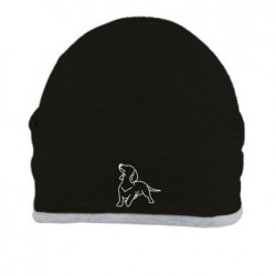 Шапка Такса Минималистичный Арт - FATLINE Шапка Такса Минималистичный Арт