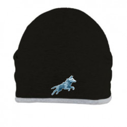 Шапка Волк полигональный