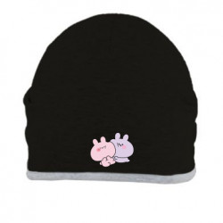 Шапка Зайцы обнимаются - FATLINE Шапка Зайцы обнимаются