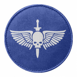 Шеврон круглый Adeptus Astartes - FATLINE Шеврон круглый Adeptus Astartes