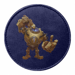 Шеврон круглий Blitzcrank - FATLINE Шеврон круглий Blitzcrank