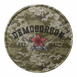 Шеврон круглый Demogorgon. Est 1983