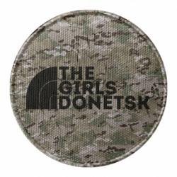 Шеврон круглый The Girl Donetsk - FATLINE Шеврон круглый The Girl Donetsk