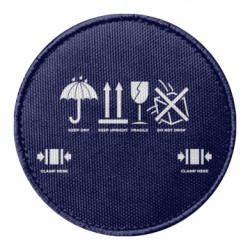 Шеврон круглый Персональный райдер Знаки упаковки - FATLINE Шеврон круглый Персональный райдер Знаки упаковки