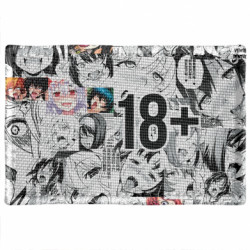 Шеврон прямоугольный Ахэгао 18+ - FATLINE Шеврон прямоугольный Ахэгао 18+