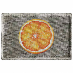 Шеврон прямоугольный Апельсин - FATLINE Шеврон прямоугольный Апельсин