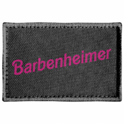 Шеврон прямокутний Barbenheimer. - FATLINE Шеврон прямокутний Barbenheimer.