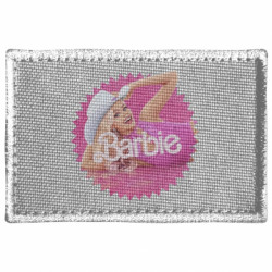 Шеврон прямокутний Барбі Марго Роббі - FATLINE Шеврон прямокутний Барбі Марго Роббі