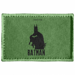 Шеврон прямоугольный Batman, justice - FATLINE Шеврон прямоугольный Batman, justice