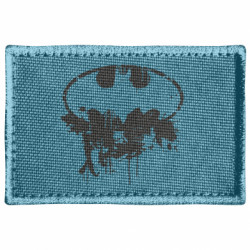 Шеврон прямоугольный Batman Paint - FATLINE Шеврон прямоугольный Batman Paint