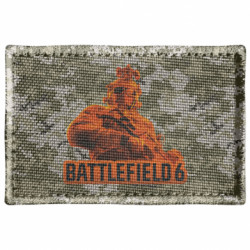 Шеврон прямокутний Battlefield 6 poster - FATLINE Шеврон прямокутний Battlefield 6 poster