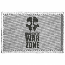 Шеврон прямоугольный Call of duty Ghost face - FATLINE Шеврон прямоугольный Call of duty Ghost face