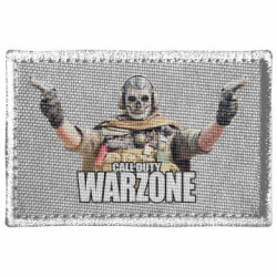 Шеврон прямоугольный Call Of Duty Warzone - FATLINE Шеврон прямоугольный Call Of Duty Warzone