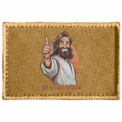 Шеврон прямоугольный Это знак свыше - FATLINE Шеврон прямоугольный Это знак свыше