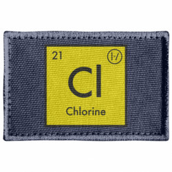Шеврон прямокутний Chlorine - FATLINE Шеврон прямокутний Chlorine