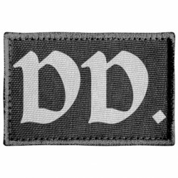 Шеврон прямоугольный Deadly dynamics skull - FATLINE Шеврон прямоугольный Deadly dynamics skull