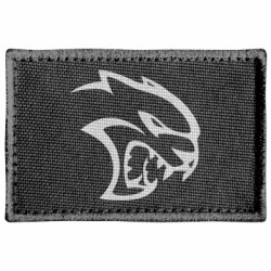 Шеврон прямоугольный Dodge Hellcat SRT - FATLINE Шеврон прямоугольный Dodge Hellcat SRT